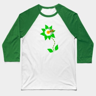 BLOSSOM With Bee Baseball T-Shirt